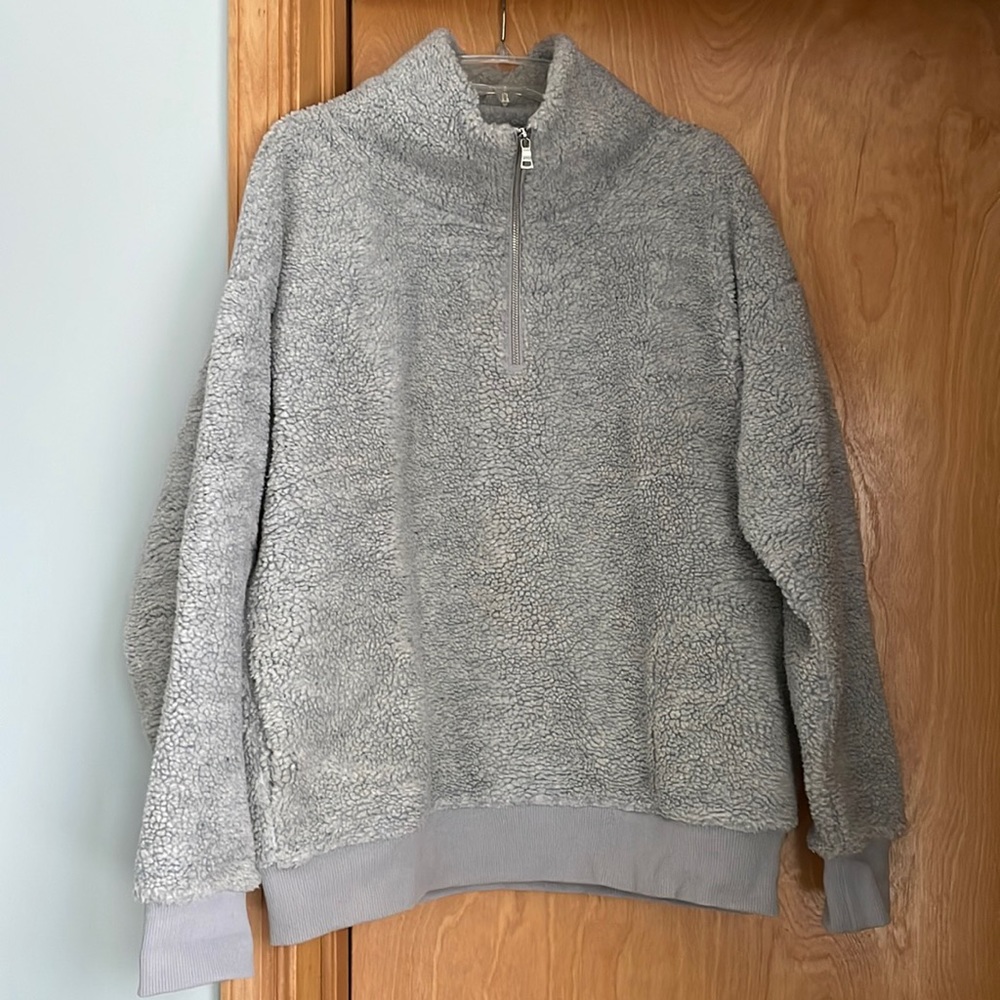 Polo teddy quarter zip